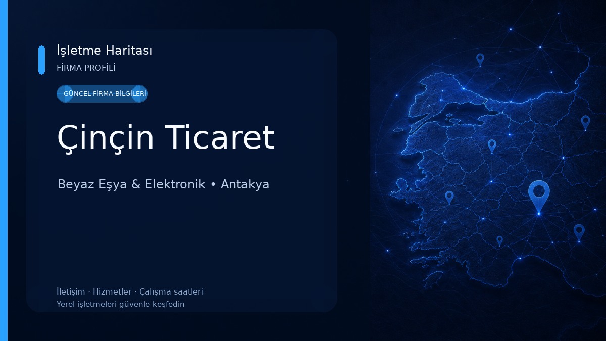 Çinçin Ticaret Beyaz Eşya & Elektronik