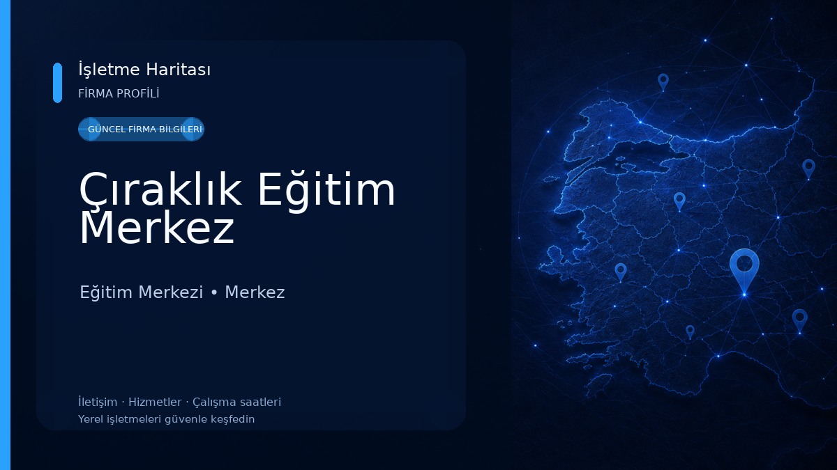 Çıraklık Eğitim Merkez Eğitim Merkezi