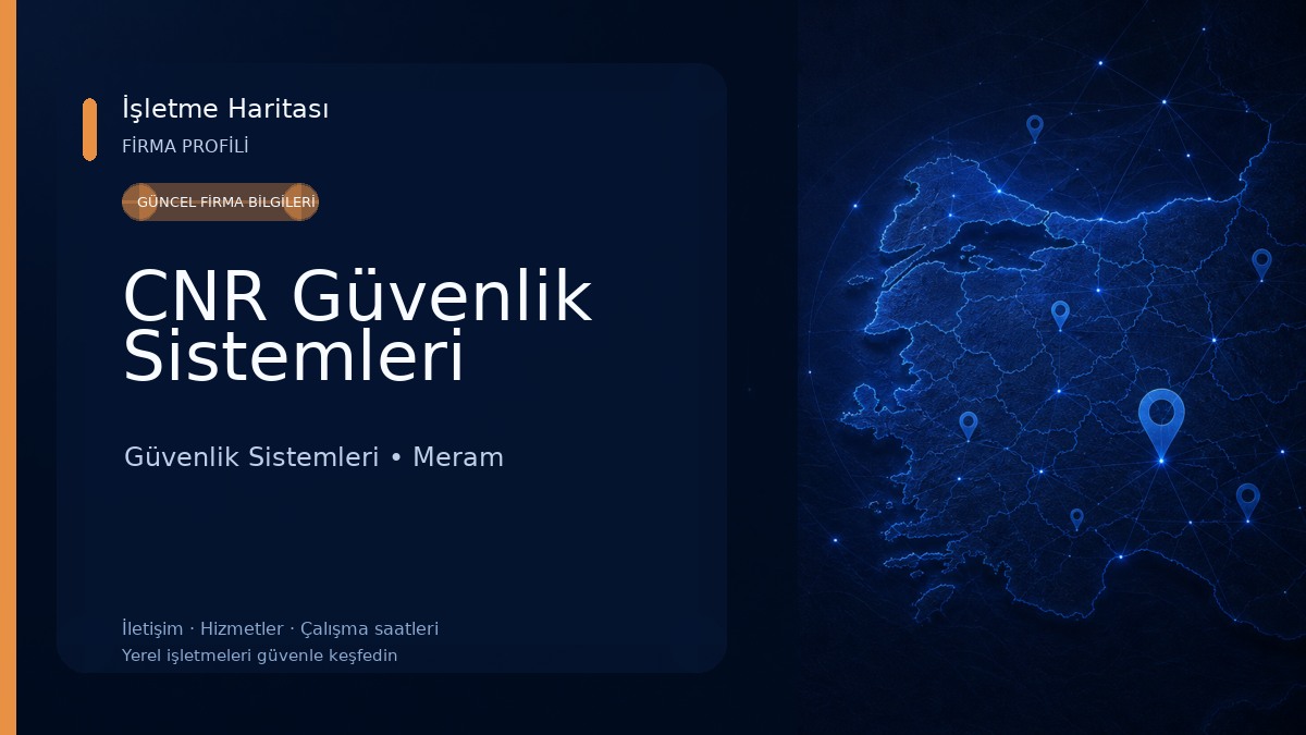 CNR Güvenlik Sistemleri 