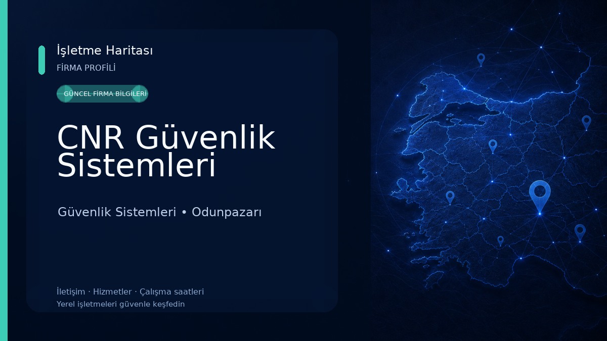 CNR Güvenlik Sistemleri Güvenlik Sistemleri