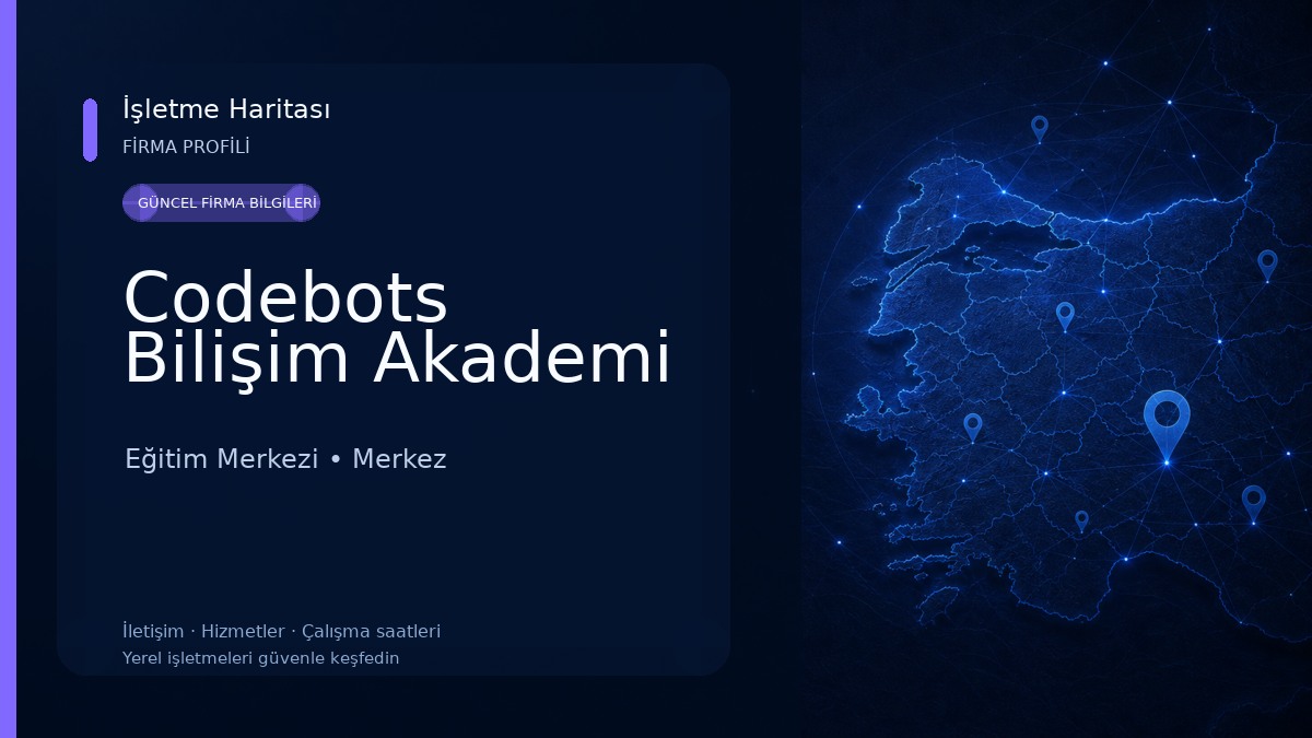 Codebots Bilişim Akademi Eğitim Merkezi