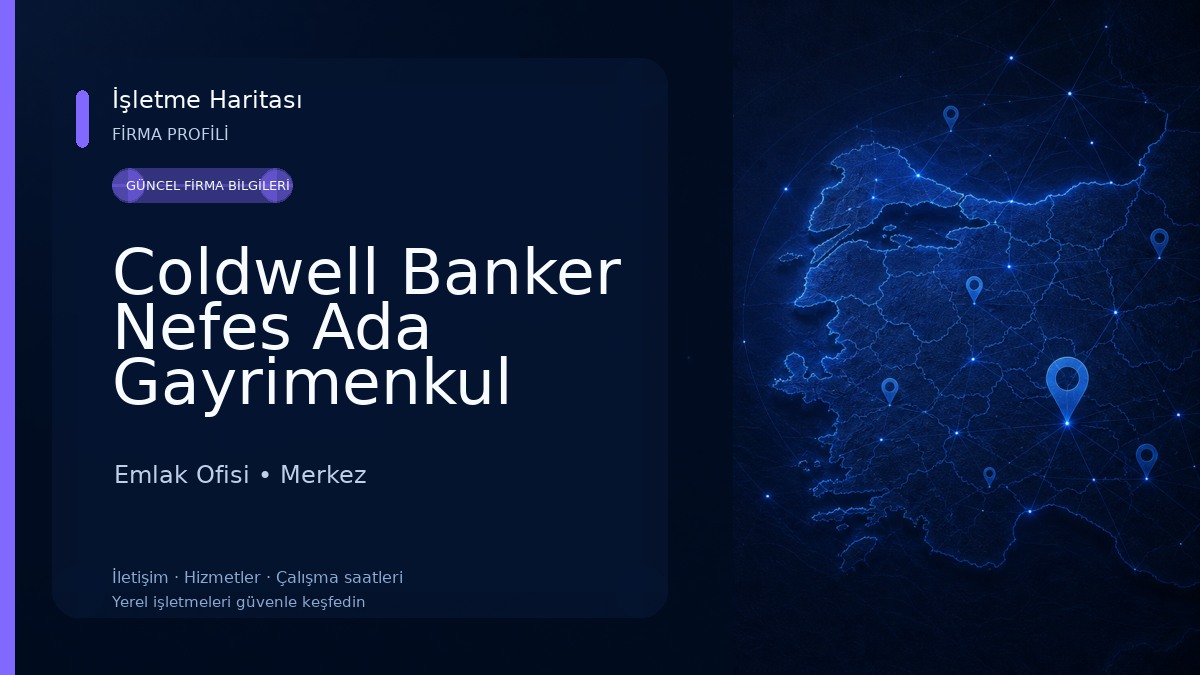 Coldwell Banker Nefes Ada Gayrimenkul Emlak Ofisi