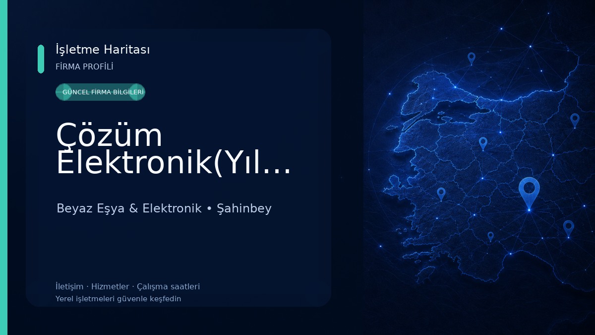 Çözüm Elektronik(Yılmaz) 