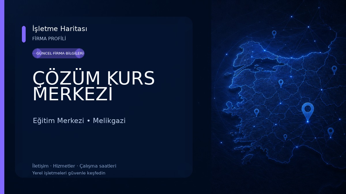 ÇÖZÜM KURS MERKEZİ Eğitim Merkezi