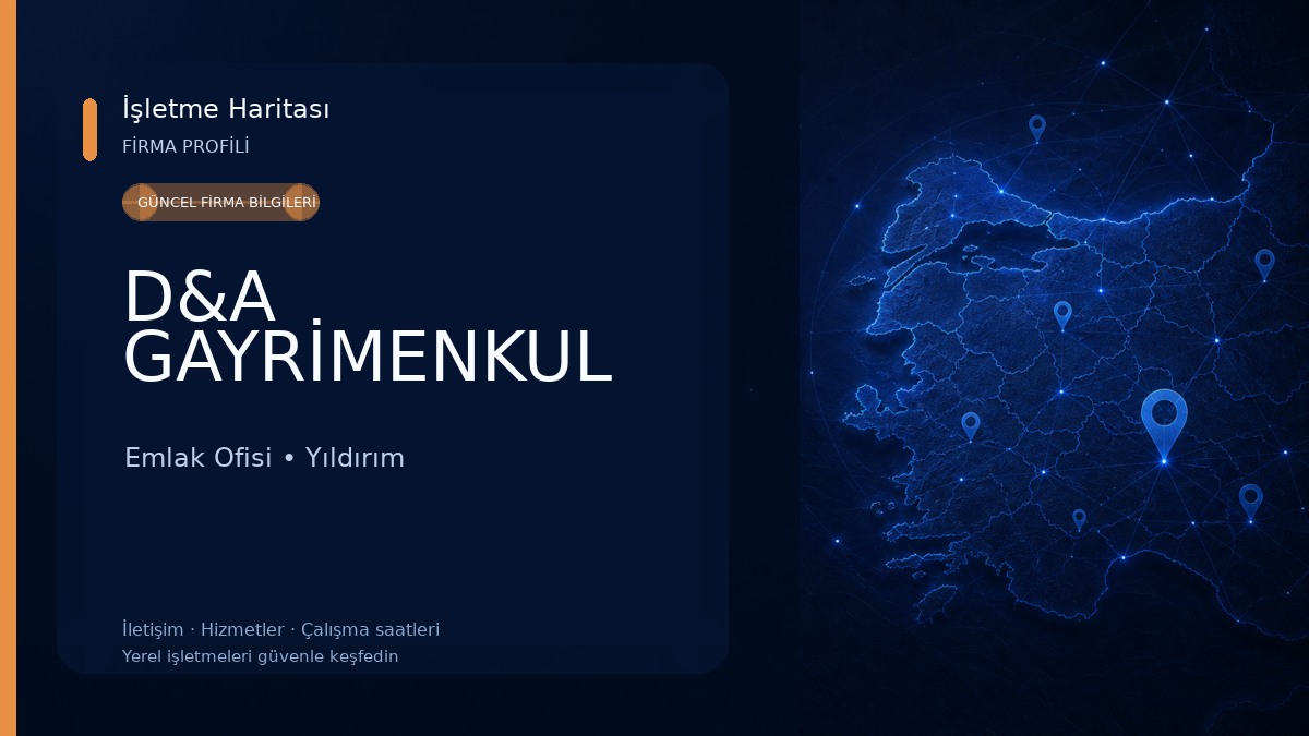 D&A GAYRİMENKUL Emlak Ofisi