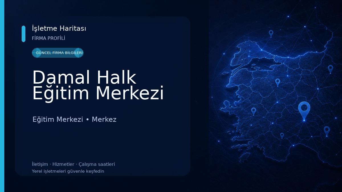 Damal Halk Eğitim Merkezi 