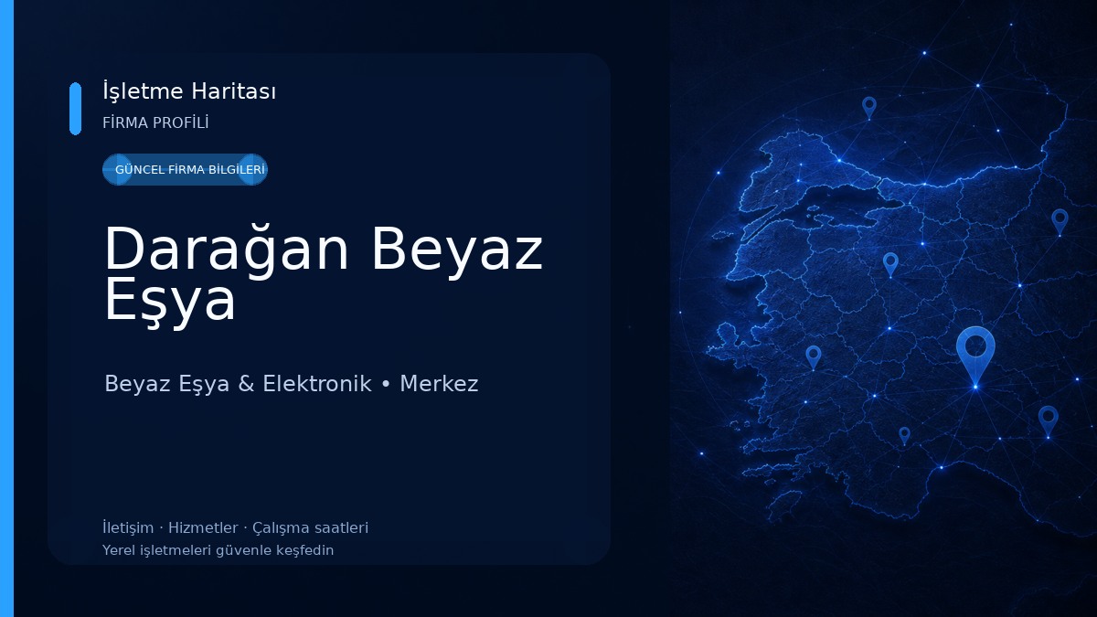 Darağan Beyaz Eşya 