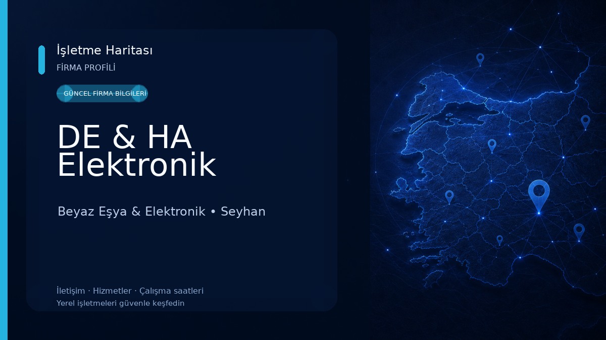 DE & HA Elektronik Beyaz Eşya & Elektronik