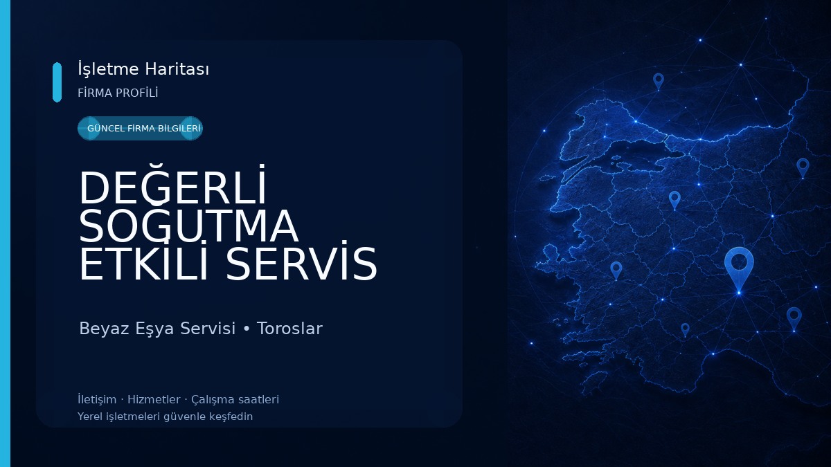 DEĞERLİ SOĞUTMA ETKİLİ SERVİS Beyaz Eşya Servisi