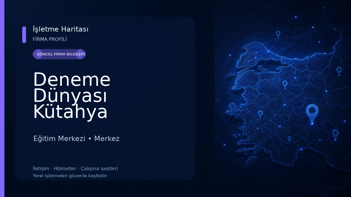 Deneme Dünyası Kütahya
