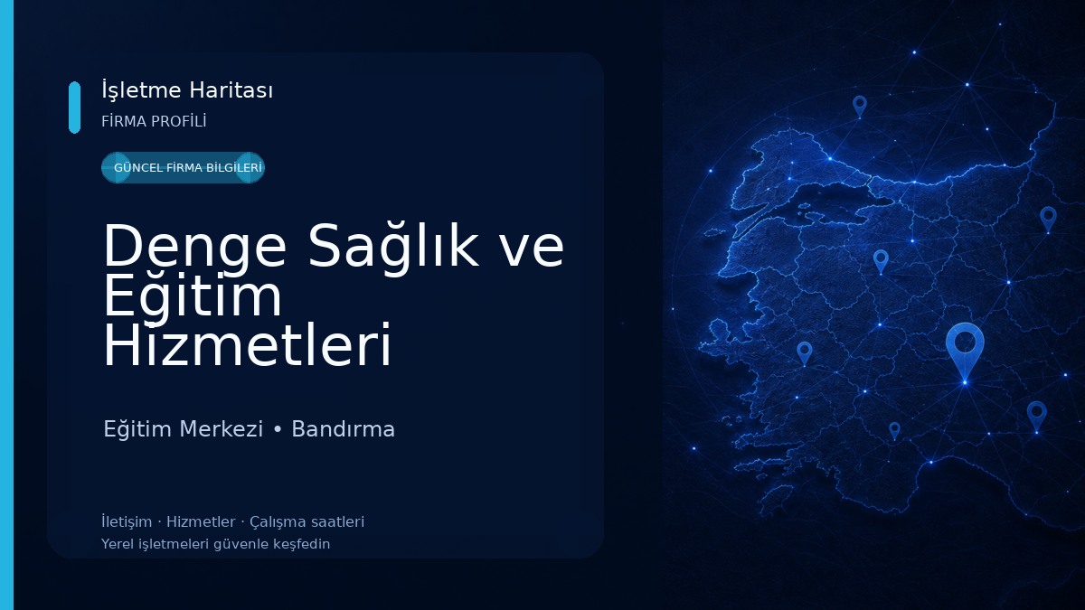 Denge Sağlık ve Eğitim Hizmetleri Eğitim Merkezi