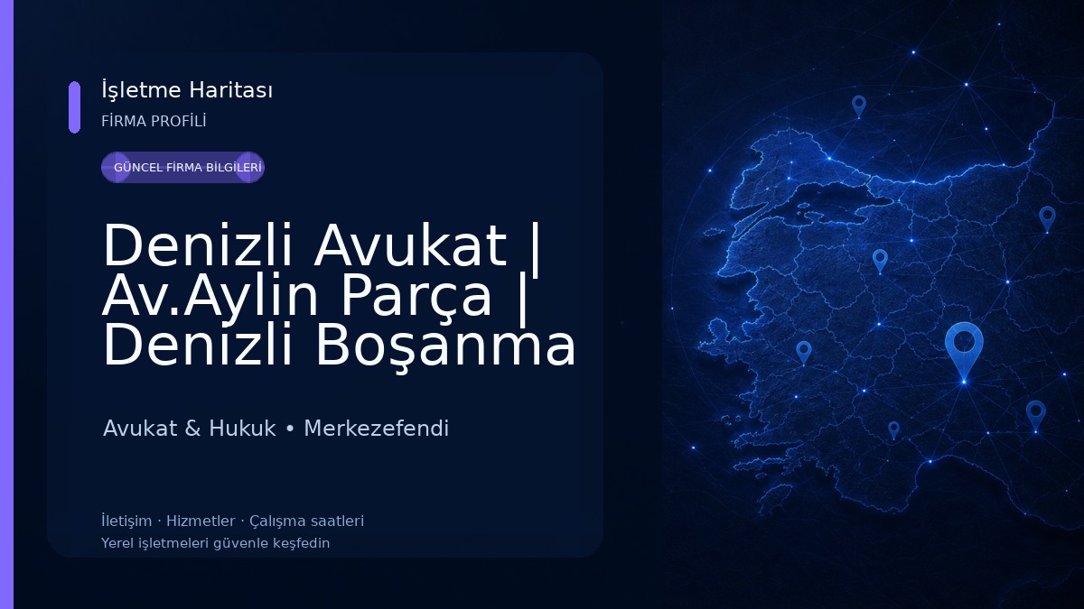 Denizli Avukat | Av.Aylin Parça | Denizli Boşanma Avukatı,Denizli Ceza Avukatı,İdare Hukuku Avukatı,Gayrimenkul Avukatı Avukat & Hukuk