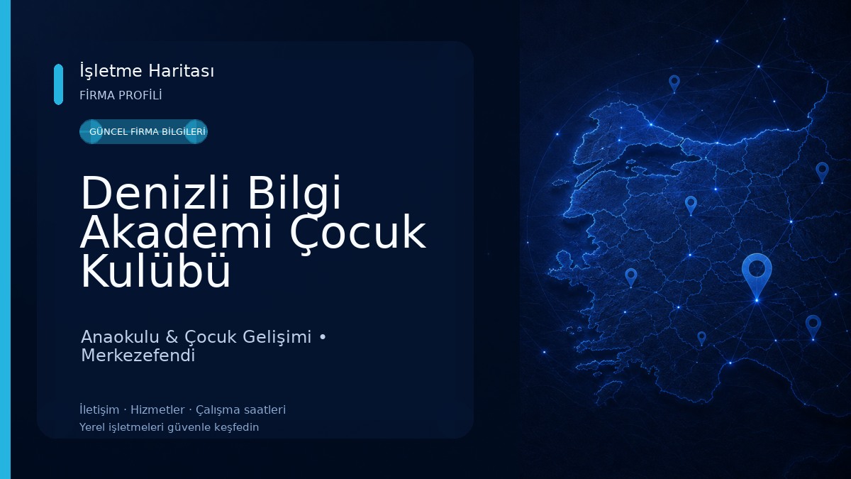 Denizli Bilgi Akademi Çocuk Kulübü Anaokulu & Çocuk Gelişimi
