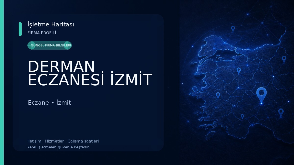 DERMAN ECZANESİ İZMİT