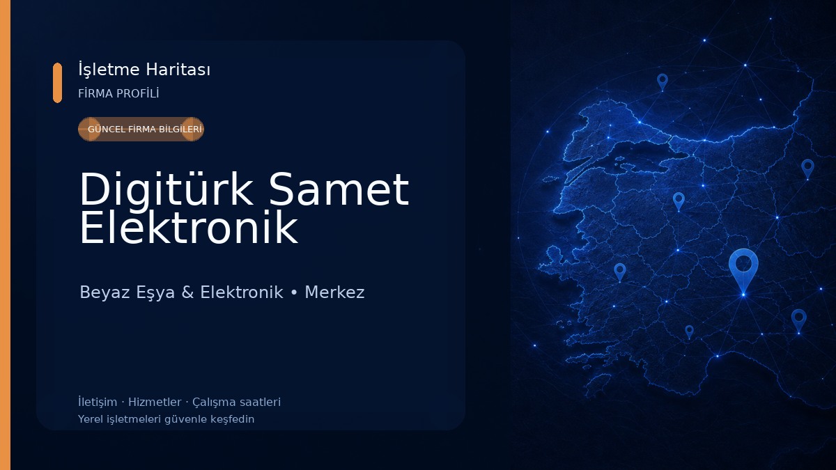 Digitürk Samet Elektronik Beyaz Eşya & Elektronik