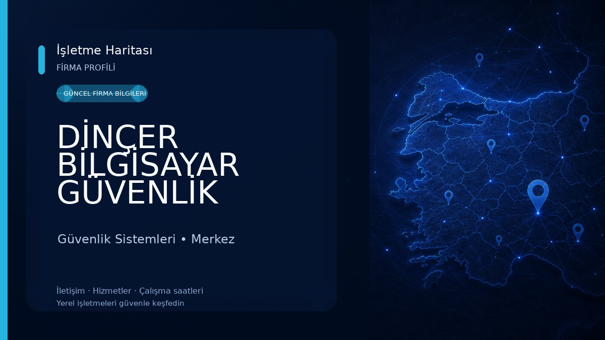 DİNÇER BİLGİSAYAR GÜVENLİK SİSTEMLERİ
