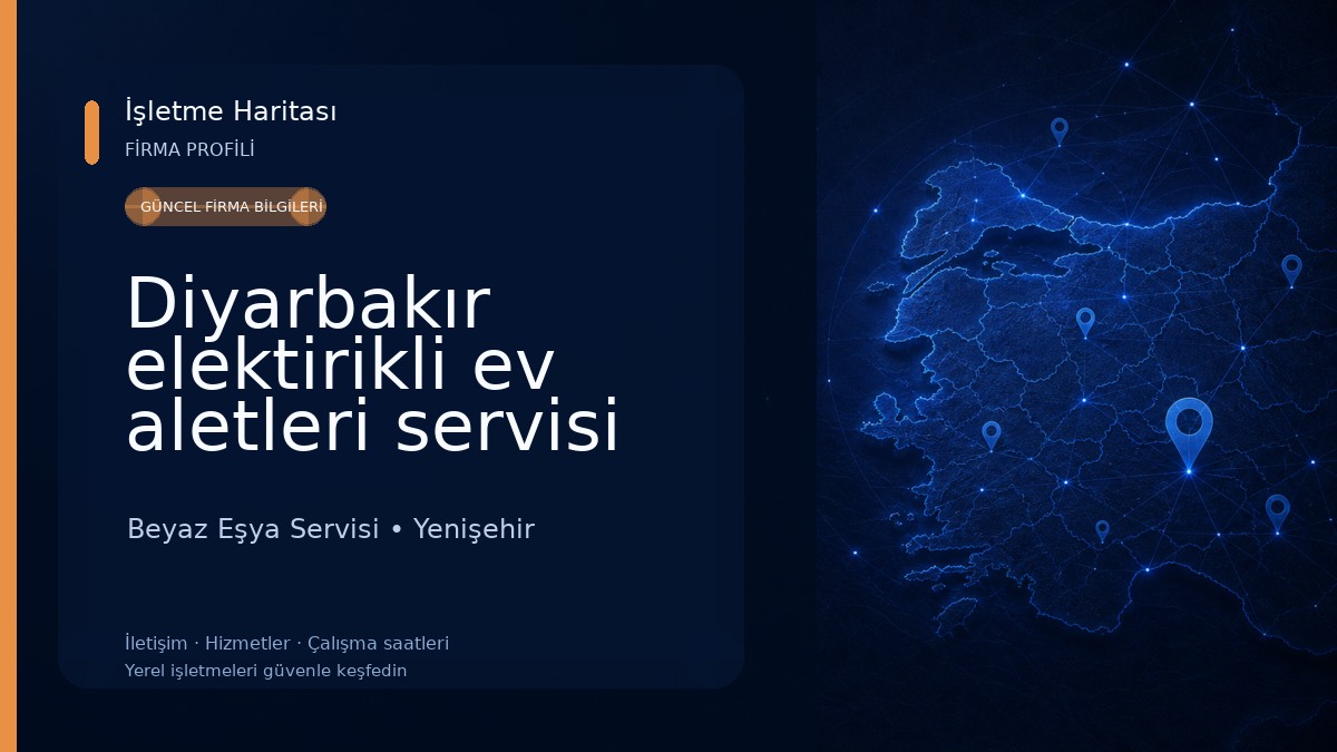 Diyarbakır elektirikli ev aletleri servisi