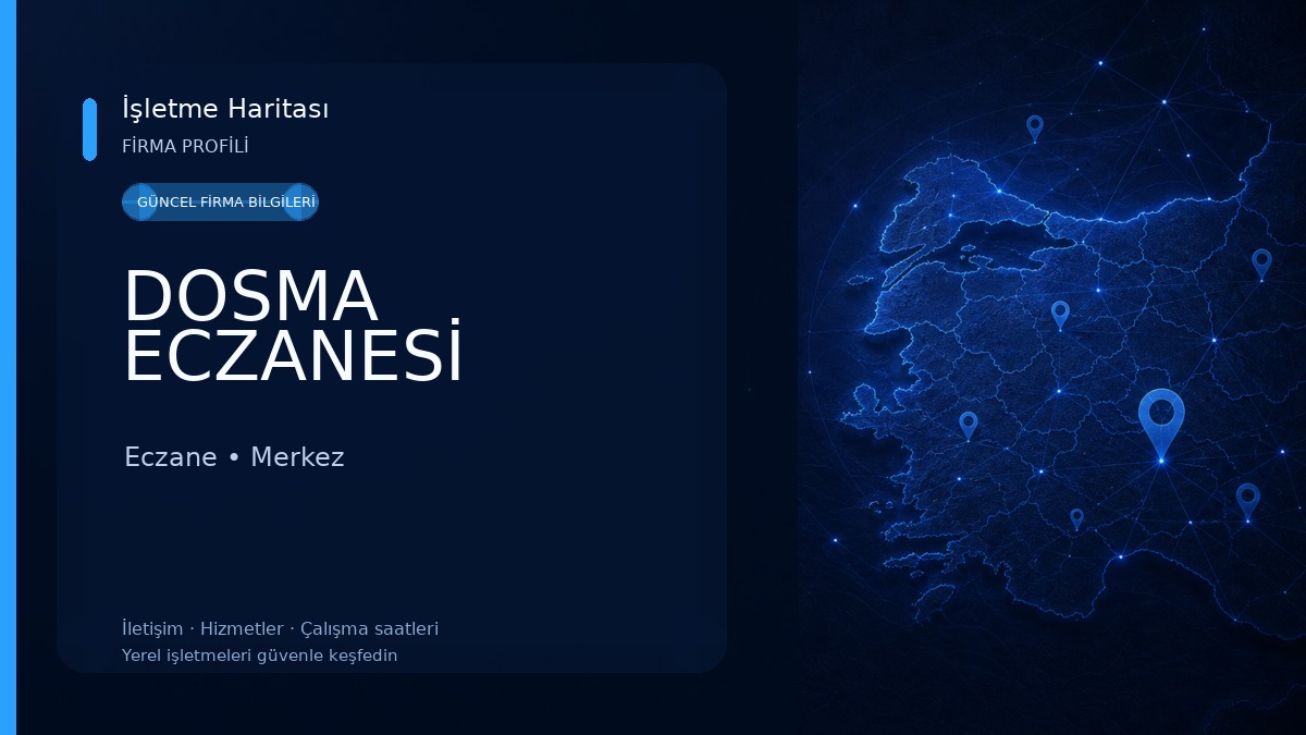 DOSMA ECZANESİ Eczane