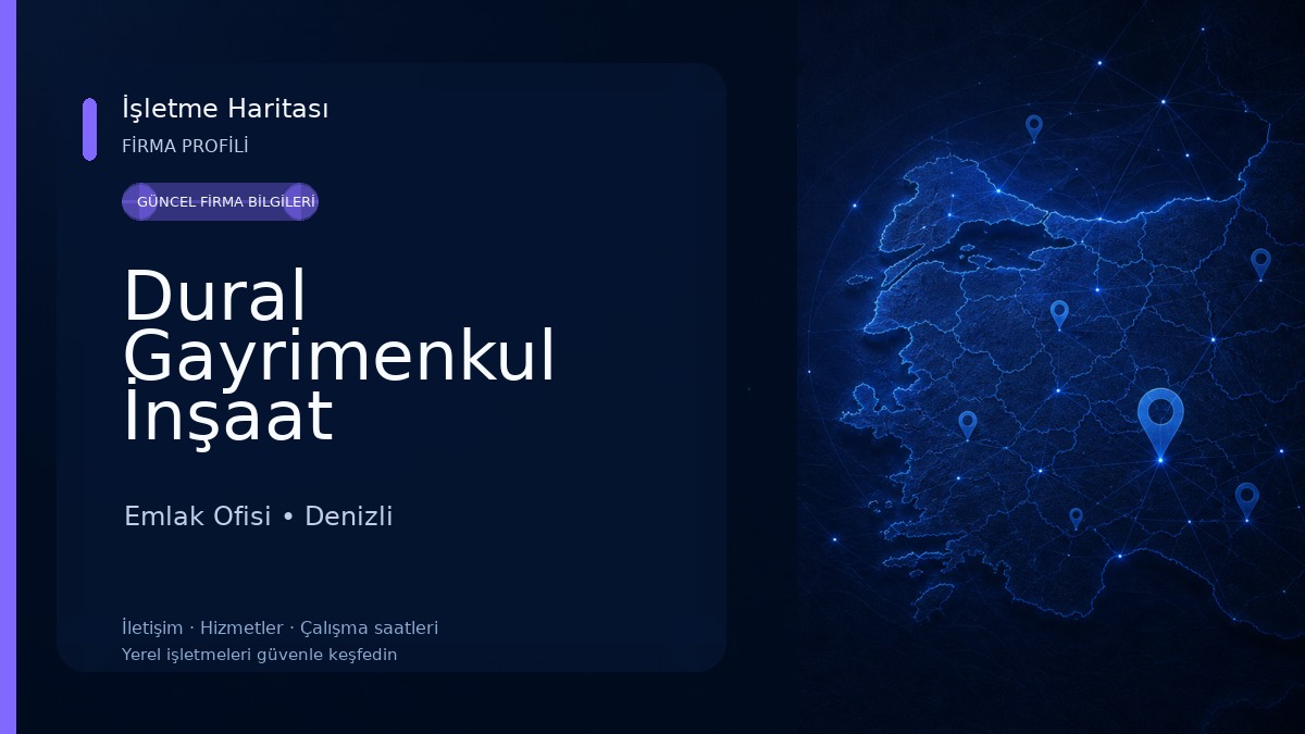 Dural Gayrimenkul İnşaat Emlak Ofisi