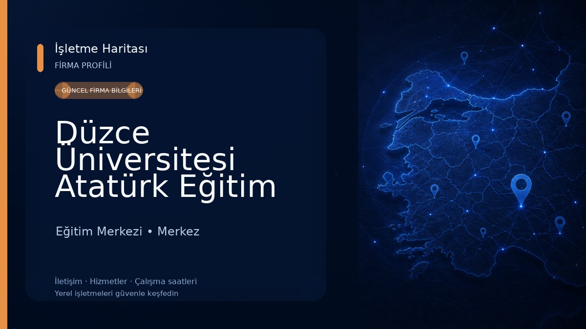 Düzce Üniversitesi Atatürk Eğitim ve Kültür Merkezi