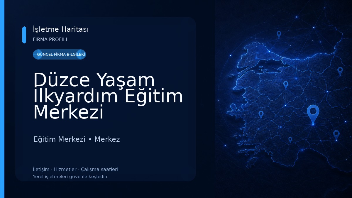 Düzce Yaşam İlkyardım Eğitim Merkezi Eğitim Merkezi