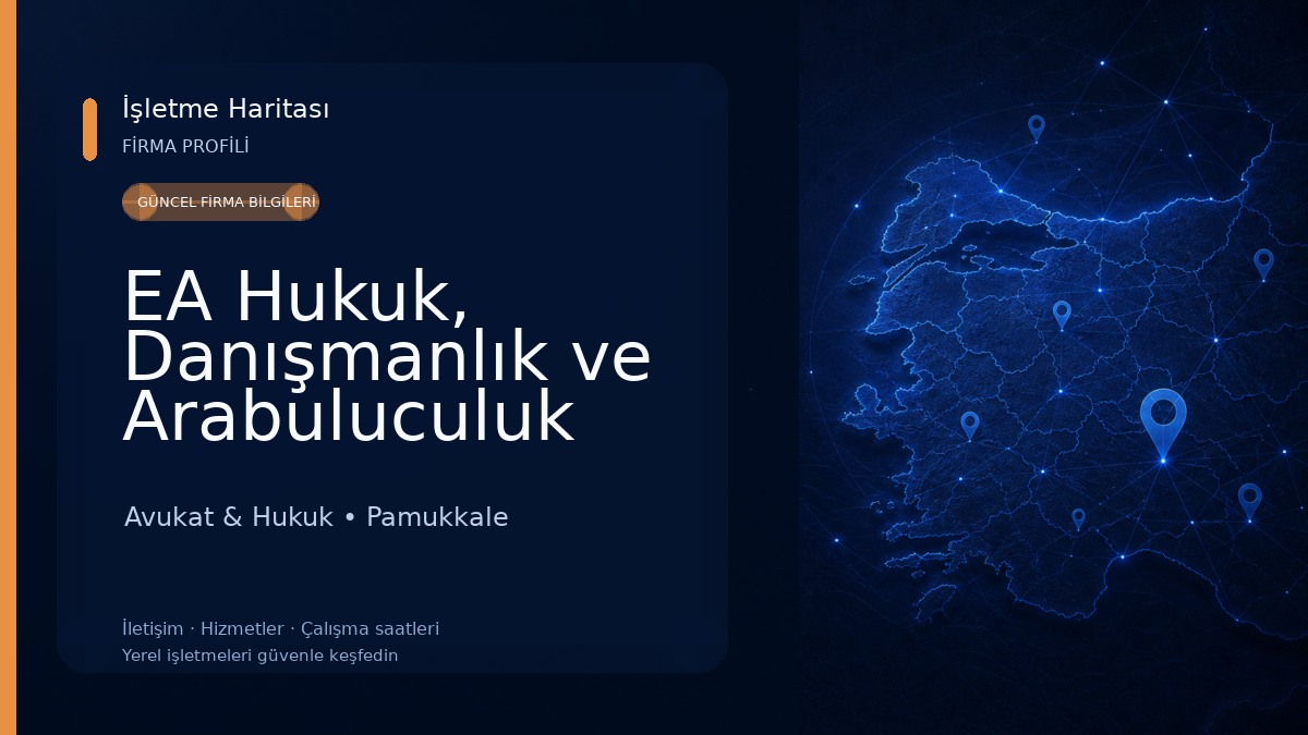 EA Hukuk, Danışmanlık ve Arabuluculuk Ofisi - Av. Emre ALICI Avukat & Hukuk