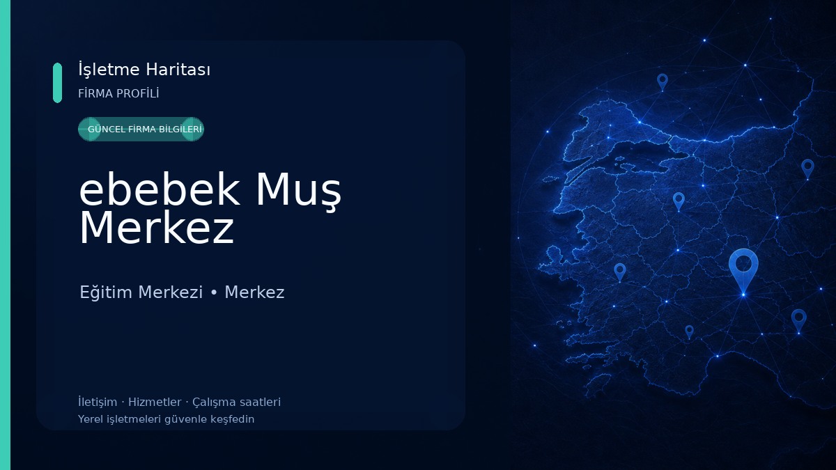 ebebek Muş Merkez