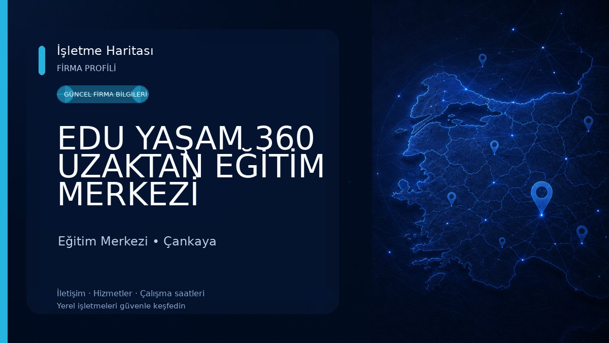EDU YAŞAM 360 UZAKTAN EĞİTİM MERKEZİ