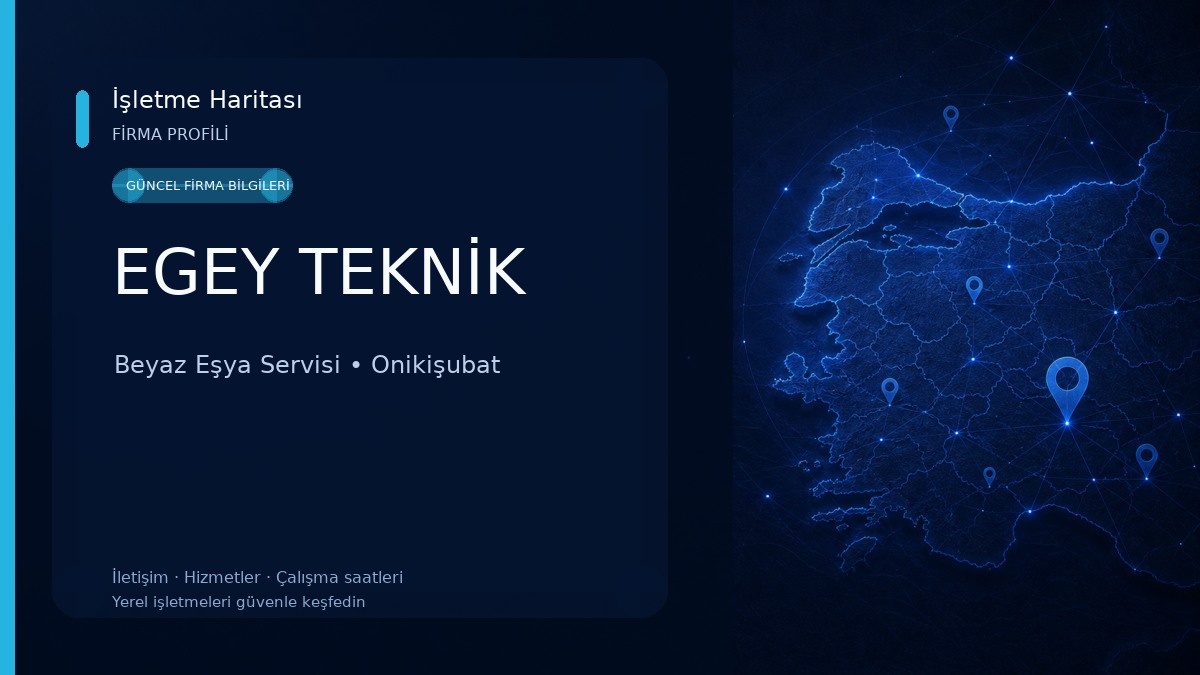 EGEY TEKNİK Beyaz Eşya Servisi