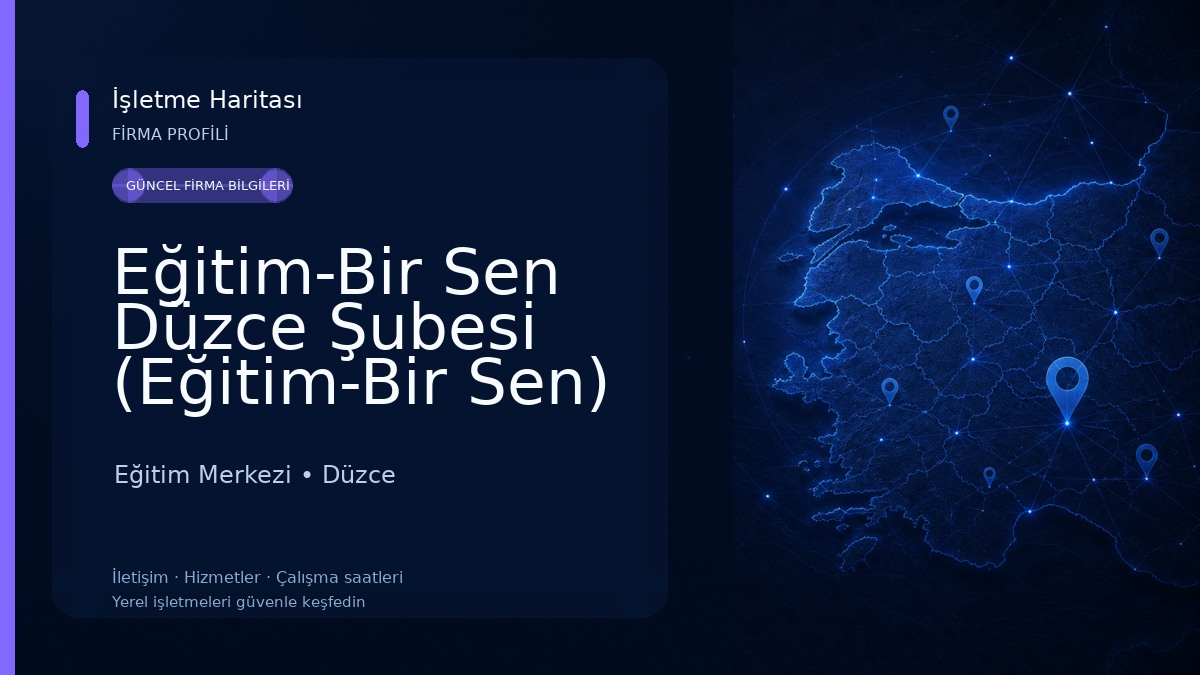 Eğitim-Bir Sen Düzce Şubesi (Eğitim-Bir Sen)