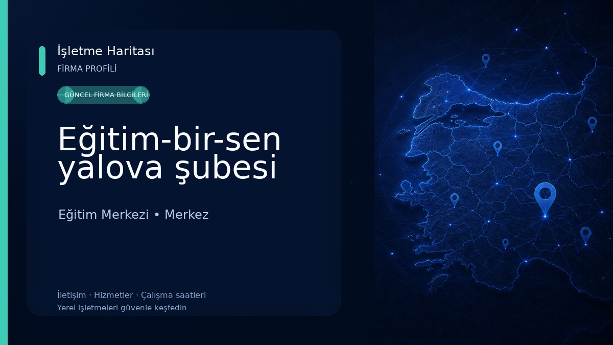 Eğitim-bir-sen yalova şubesi