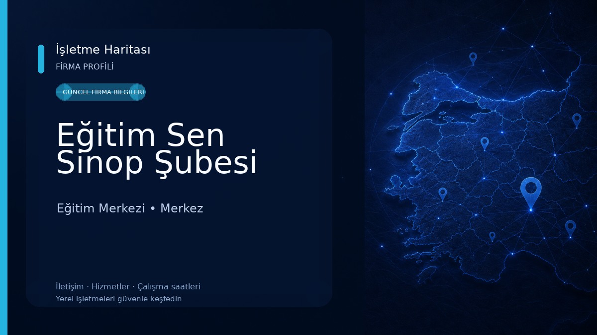 Eğitim Sen Sinop Şubesi Eğitim Merkezi