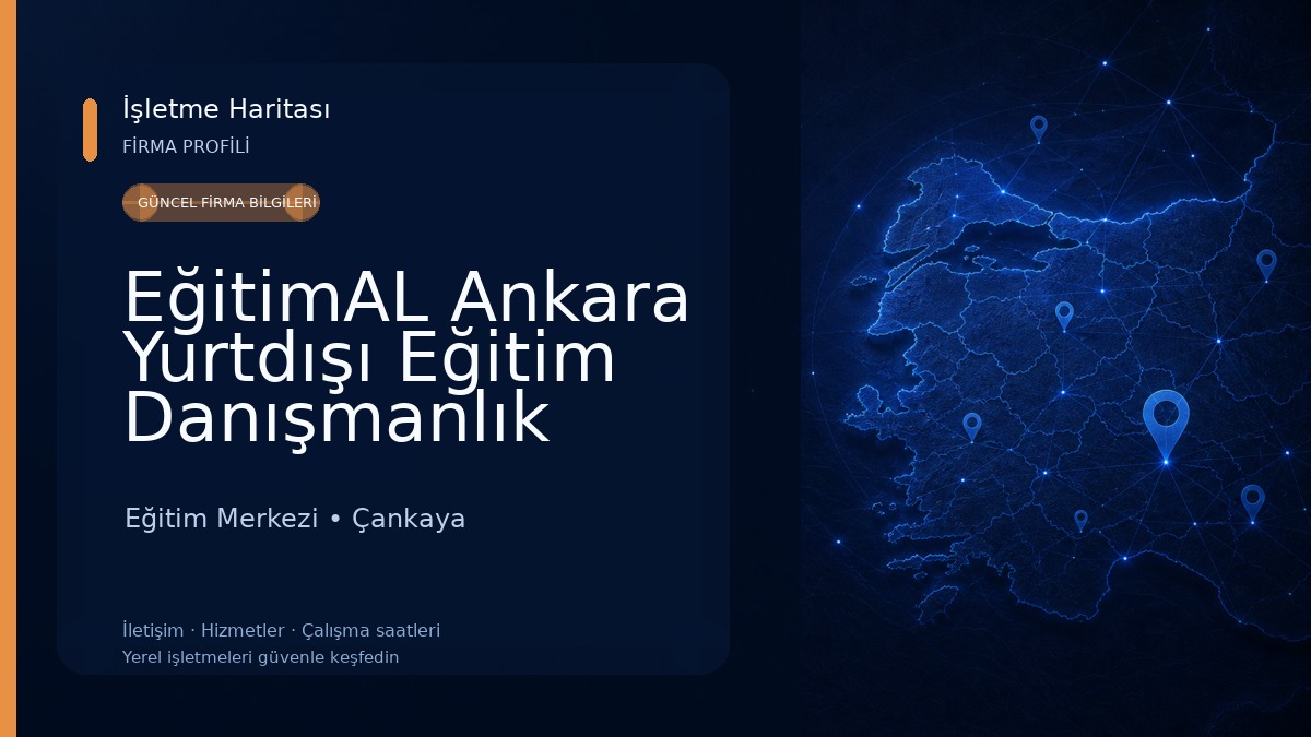 EğitimAL Ankara Yurtdışı Eğitim Danışmanlık Merkezi Eğitim Merkezi