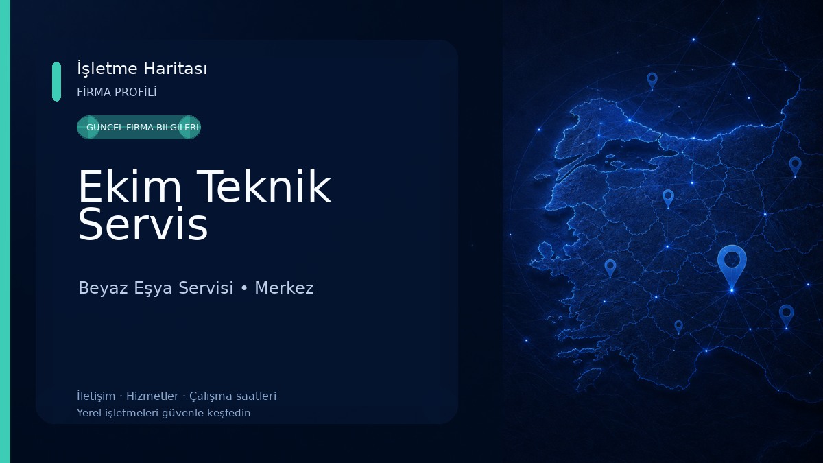 Ekim Teknik Servis 