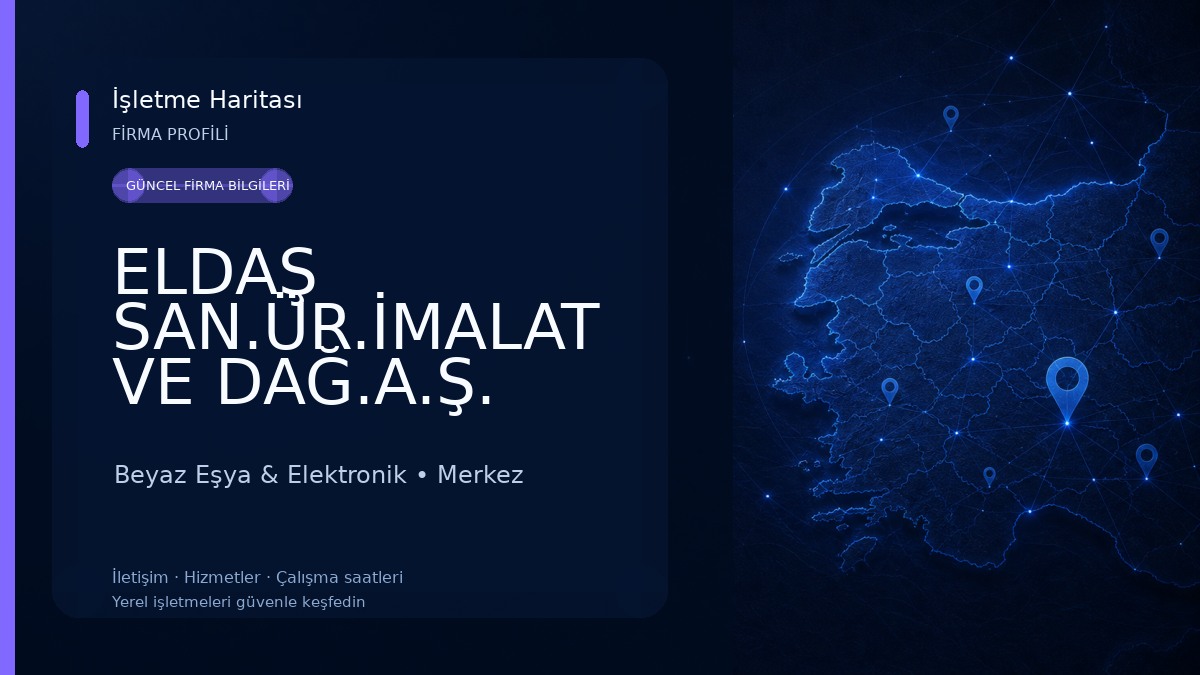 ELDAŞ SAN.ÜR.İMALAT VE DAĞ.A.Ş. ALTUS DİSTRİBÜTÖRÜ