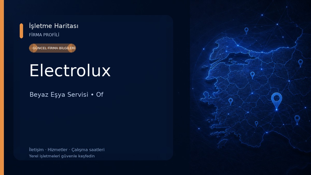 Electrolux Beyaz Eşya Servisi