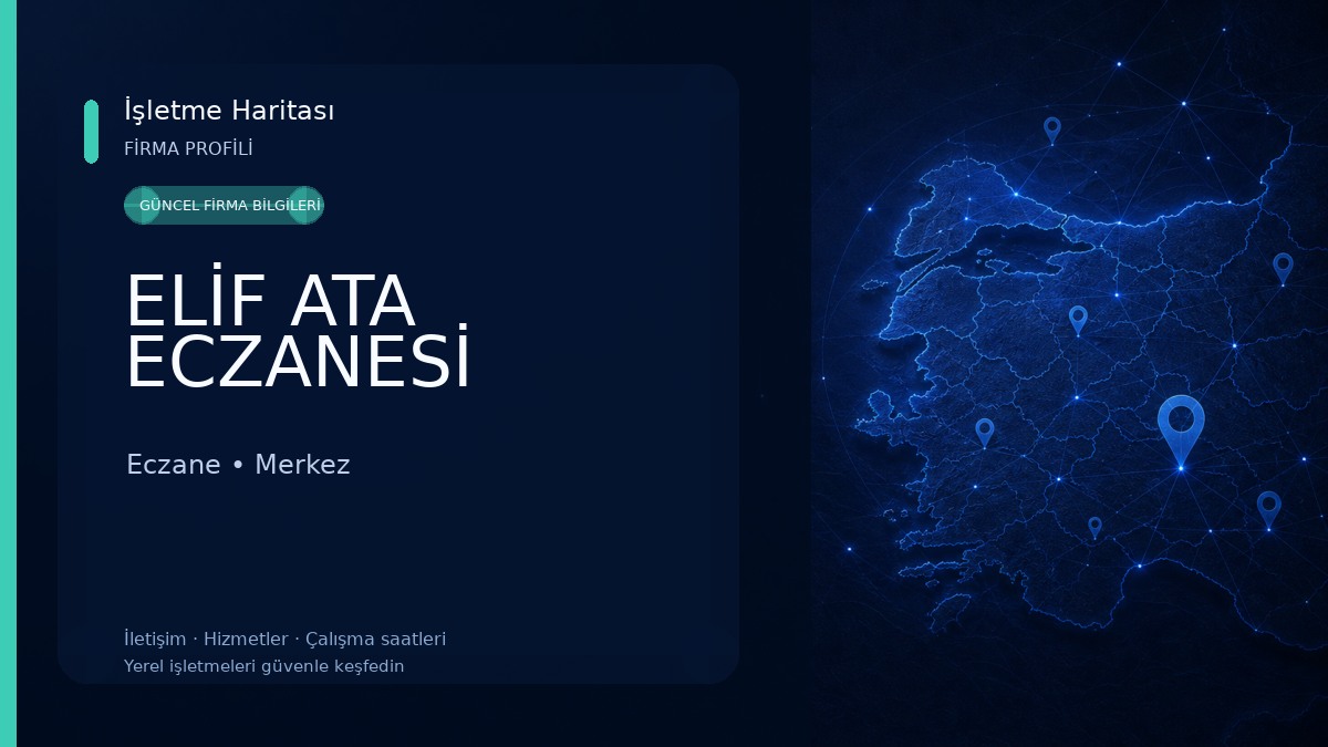 ELİF ATA ECZANESİ Eczane