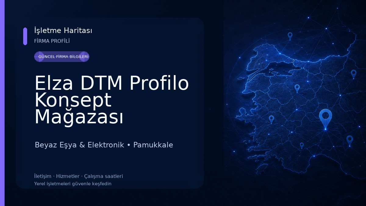Elza DTM Profilo Konsept Mağazası