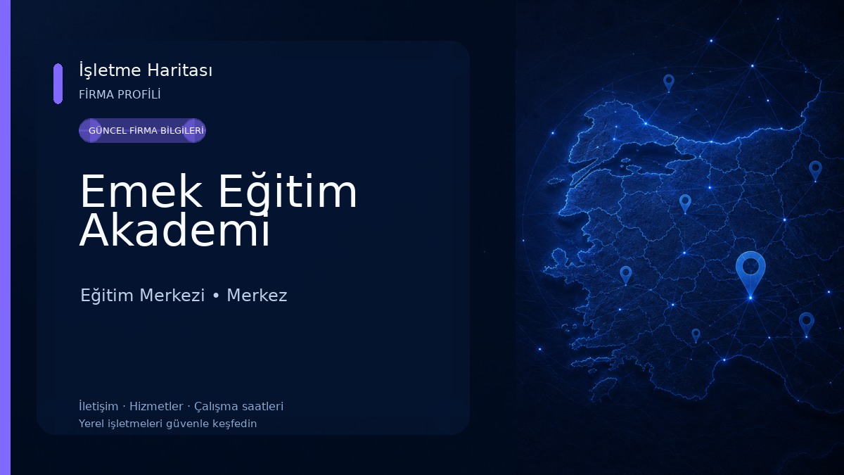 Emek Eğitim Akademi Eğitim Merkezi