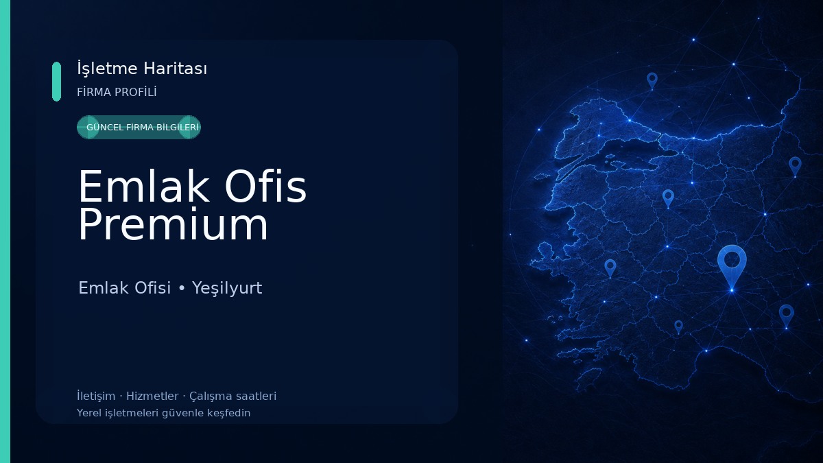 Emlak Ofis Premium Emlak Ofisi