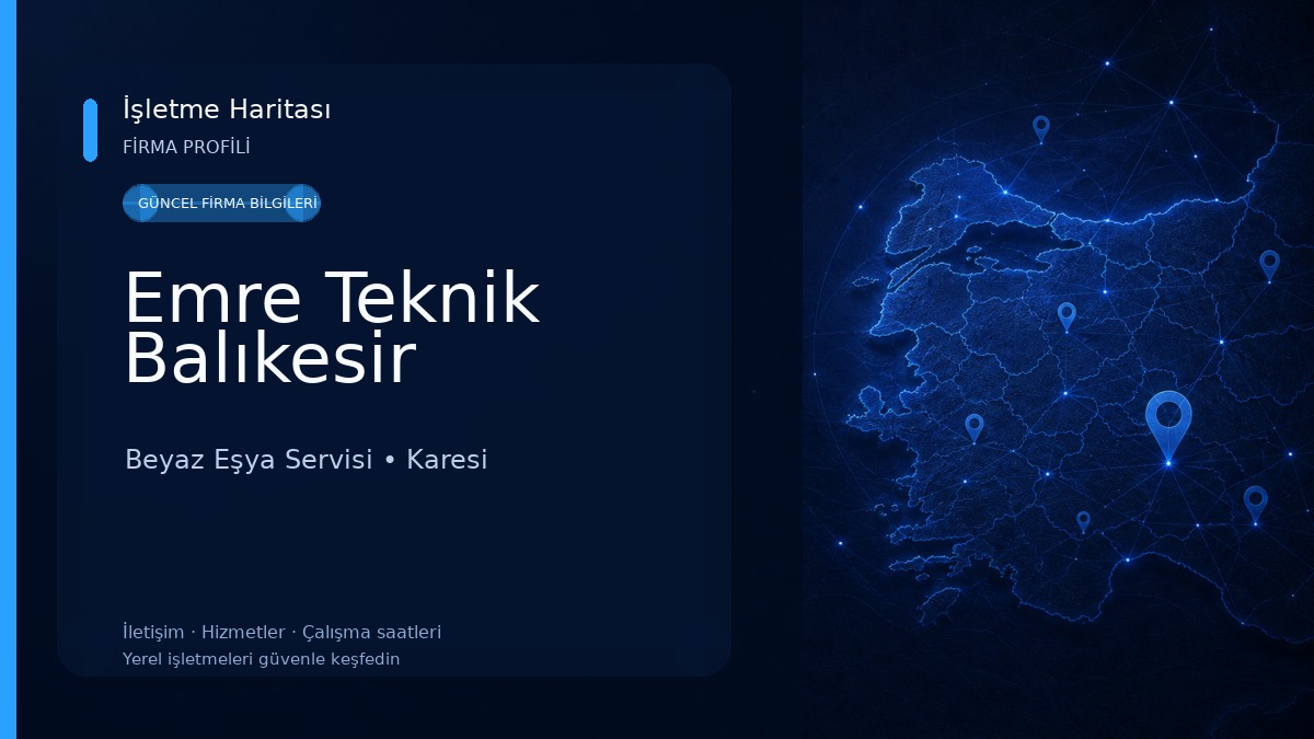 Emre Teknik Balıkesir