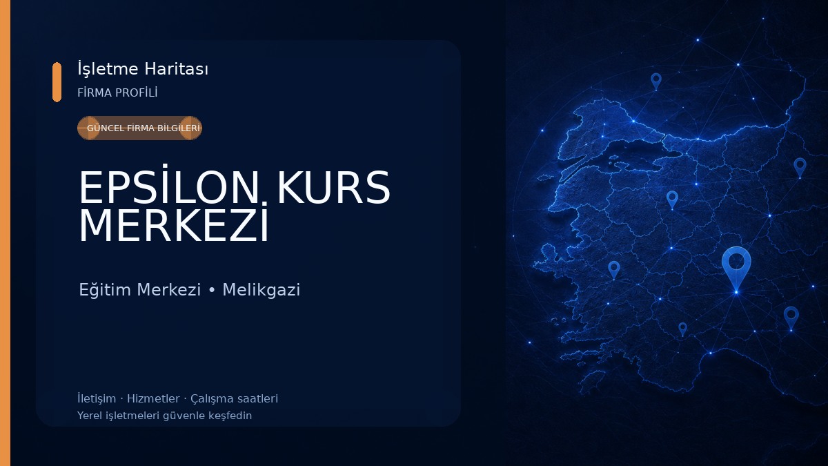 EPSİLON KURS MERKEZİ Eğitim Merkezi