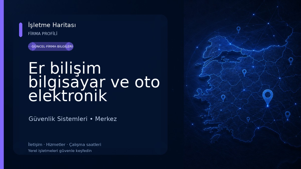 Er bilişim bilgisayar ve oto elektronik Güvenlik Sistemleri
