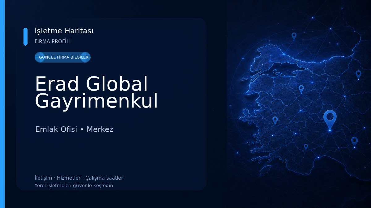 Erad Global Gayrimenkul Emlak Ofisi