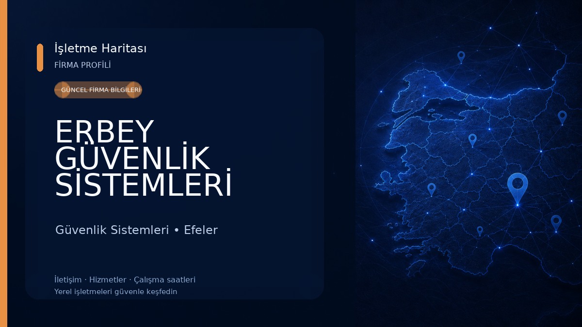 ERBEY GÜVENLİK SİSTEMLERİ Güvenlik Sistemleri
