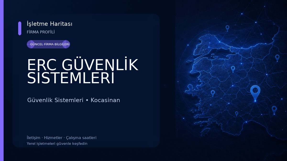 ERC GÜVENLİK SİSTEMLERİ