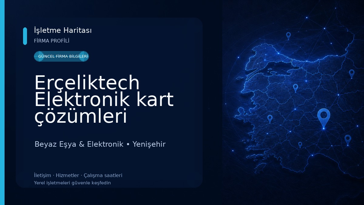 Erçeliktech Elektronik kart çözümleri 