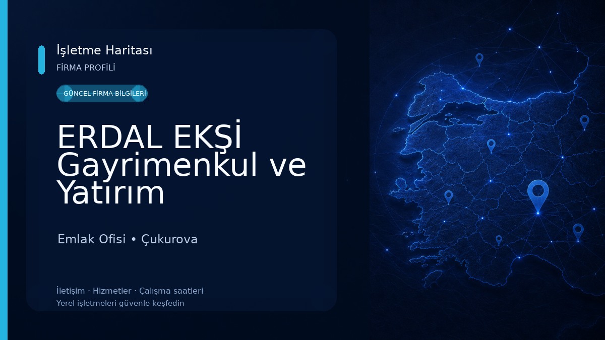ERDAL EKŞİ Gayrimenkul ve Yatırım Danışmanlığı