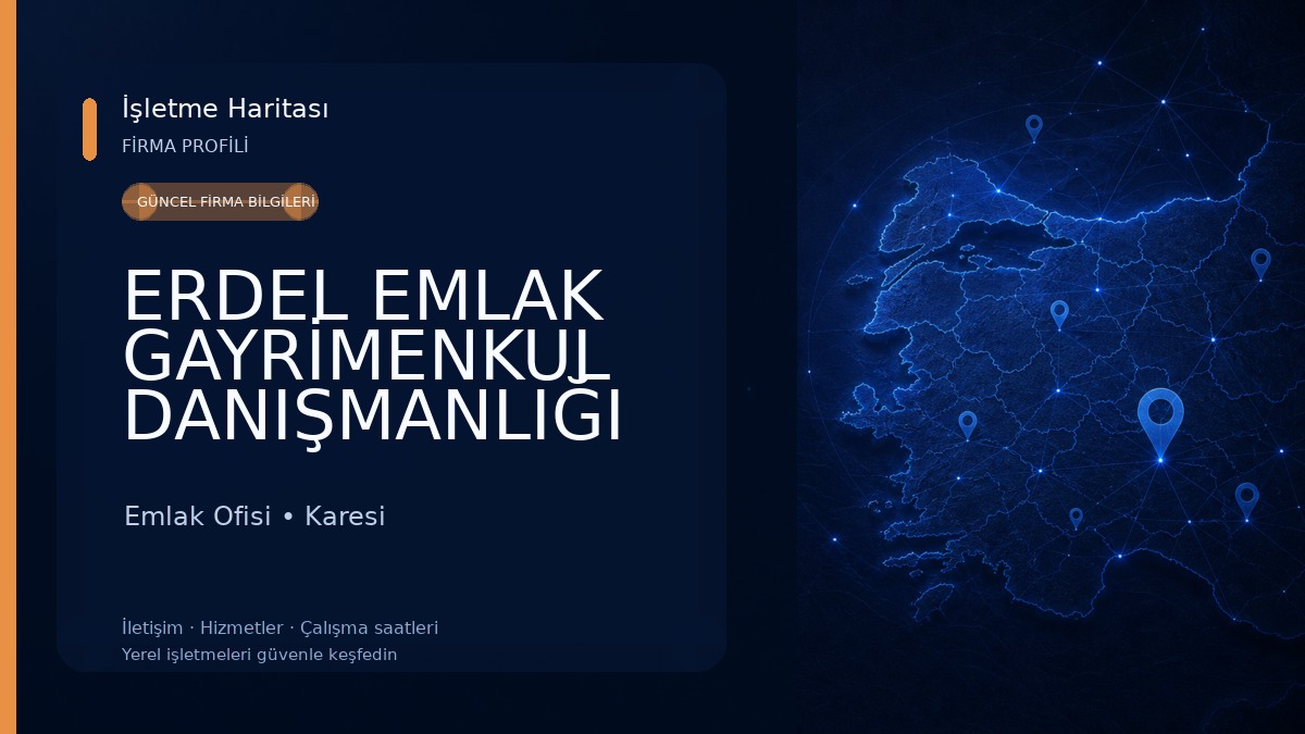 ERDEL EMLAK GAYRİMENKUL DANIŞMANLIĞI