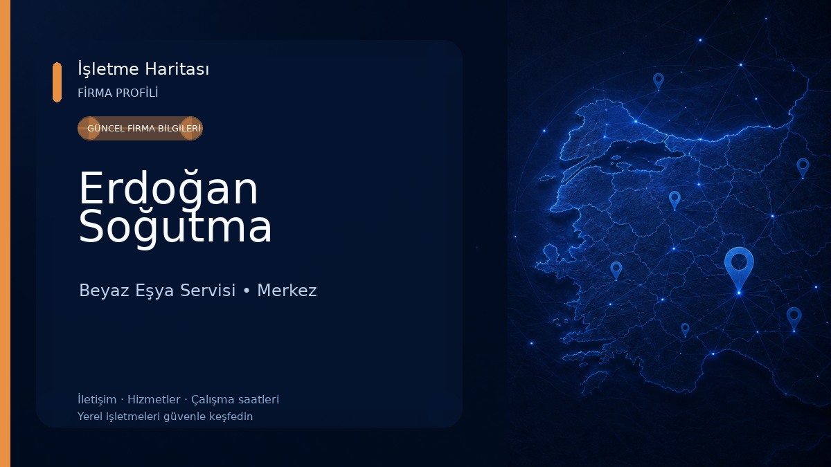 Erdoğan Soğutma Beyaz Eşya Servisi
